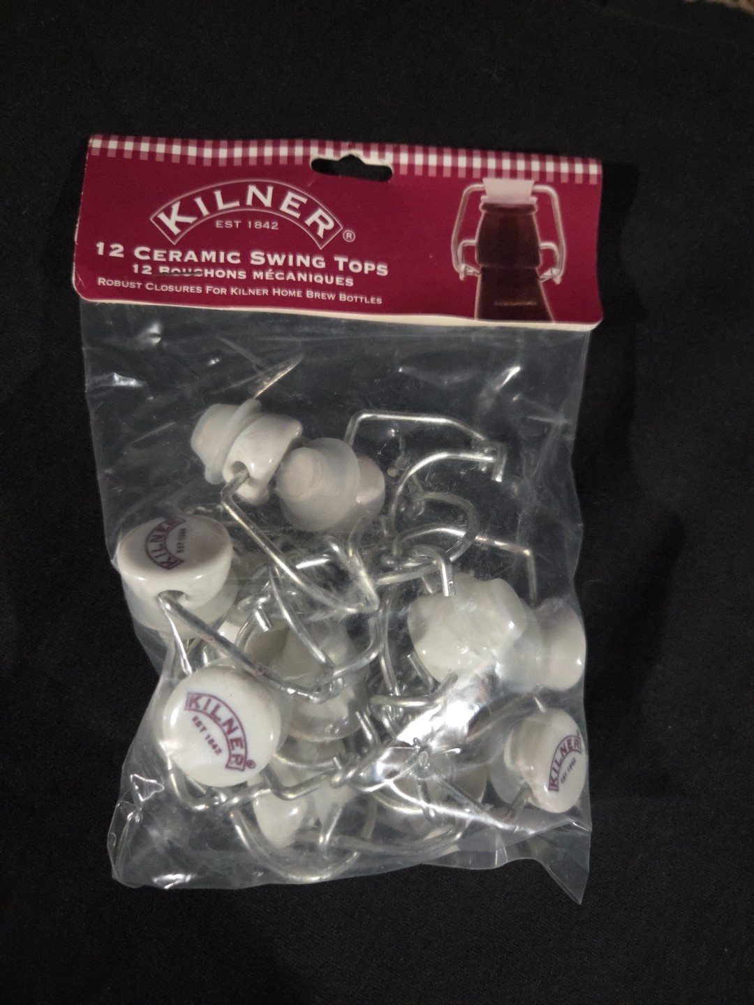 Kilner Ceramic Swing Tops 12-Pack