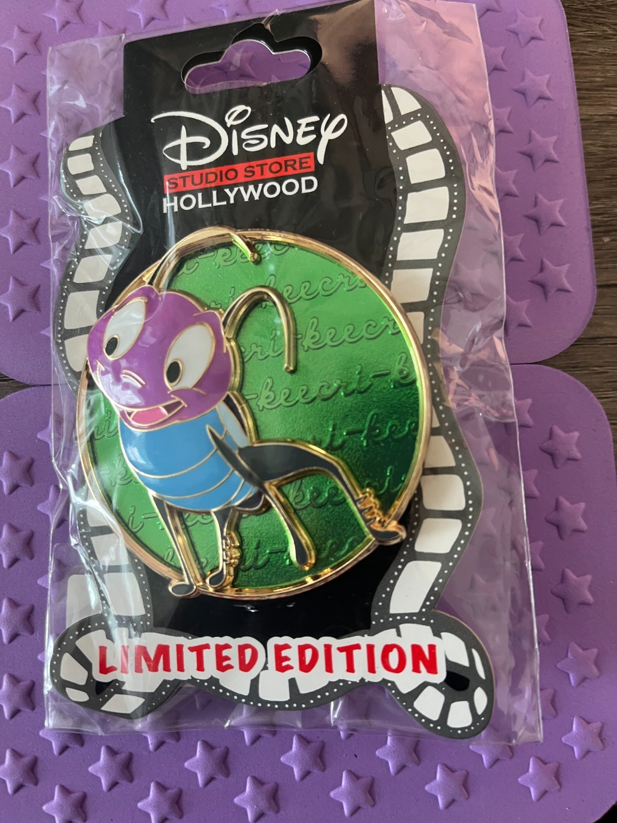 2026 Disney DSSH D23 Pin Cursive Cuties Cri-Kee Mulan LE 400