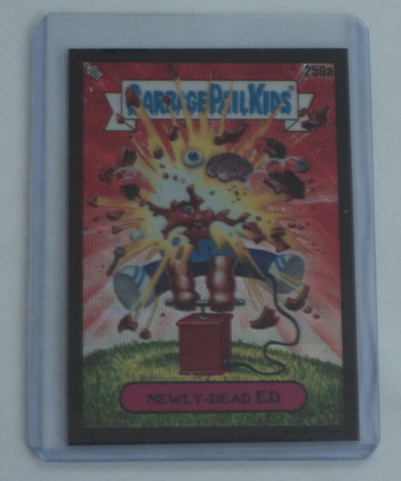 Newly-Dead Ed 2023 Topps Garbage Pail Kids Black Wave 96/99 #250a