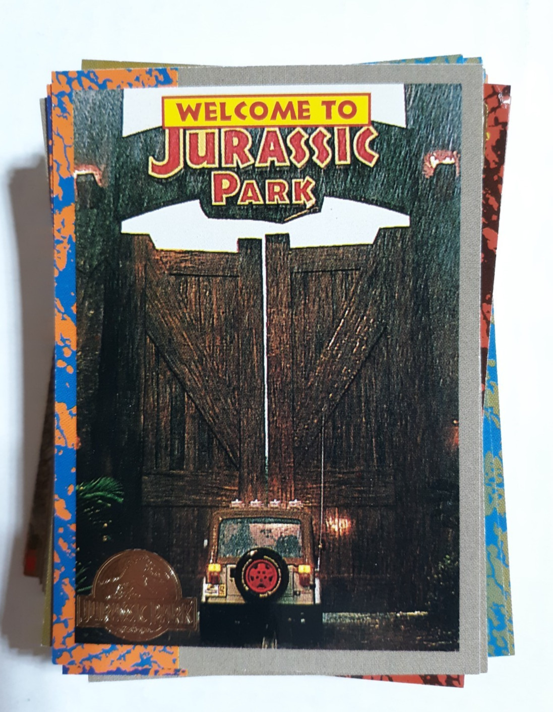 Topps 1993 Jurassic Park Card 45 card lot - 36 base cards and 9 art cards