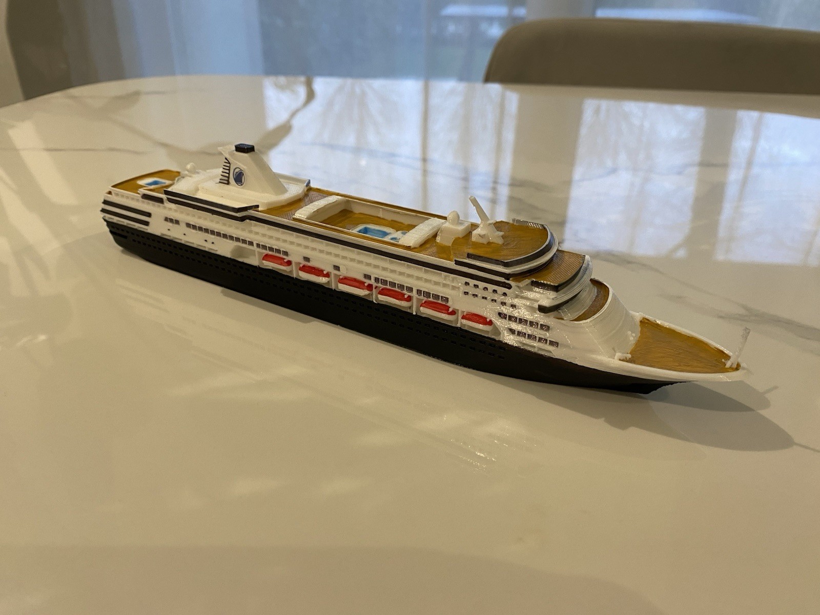 Holland America Line Statendam Maasdam Ryndam Veendam Cruise Ship Model 1:800 