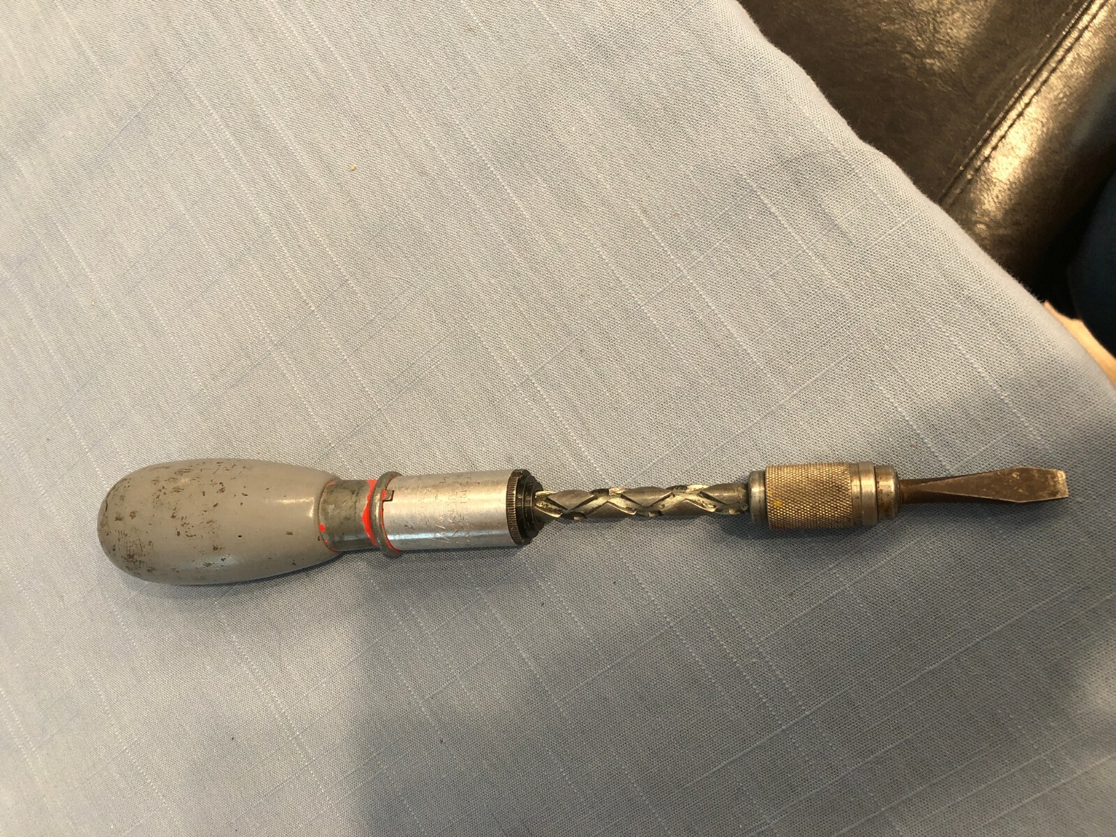 Vintage Stanley Yankee Handyman Push Drill