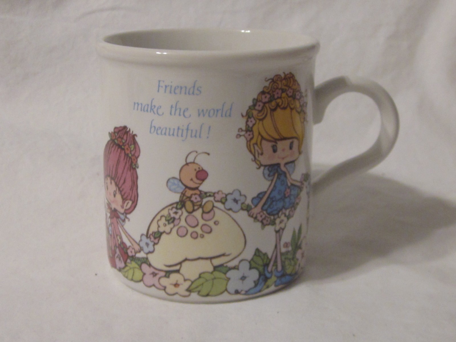 1984 American Greetings Herself The Elf Friends Make the World Beautiful Cup