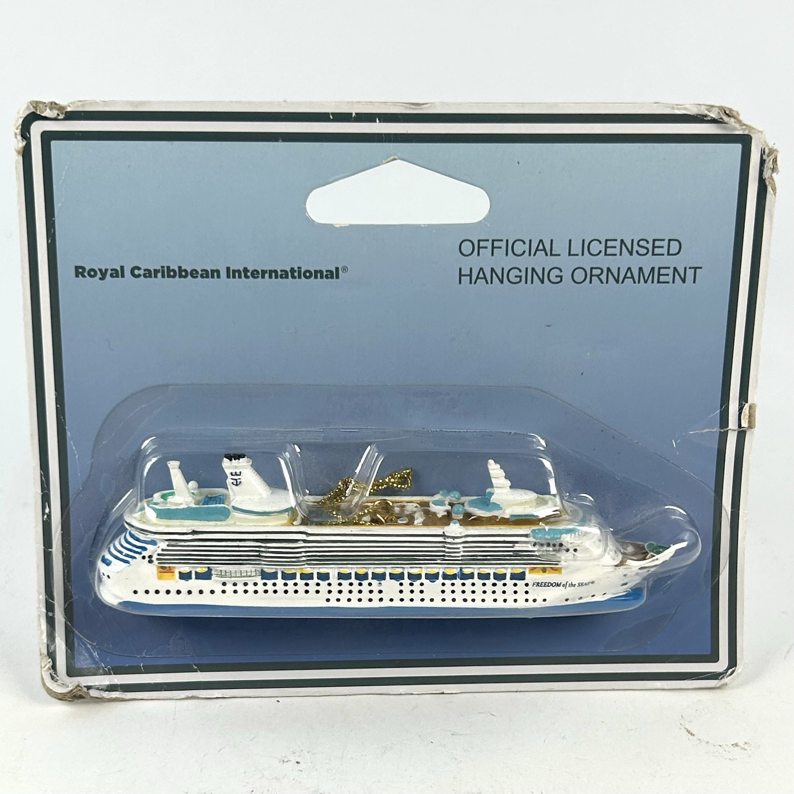 Royal Caribbean Freedom of the Seas Cruise Ship Christmas Ornament Sealed
