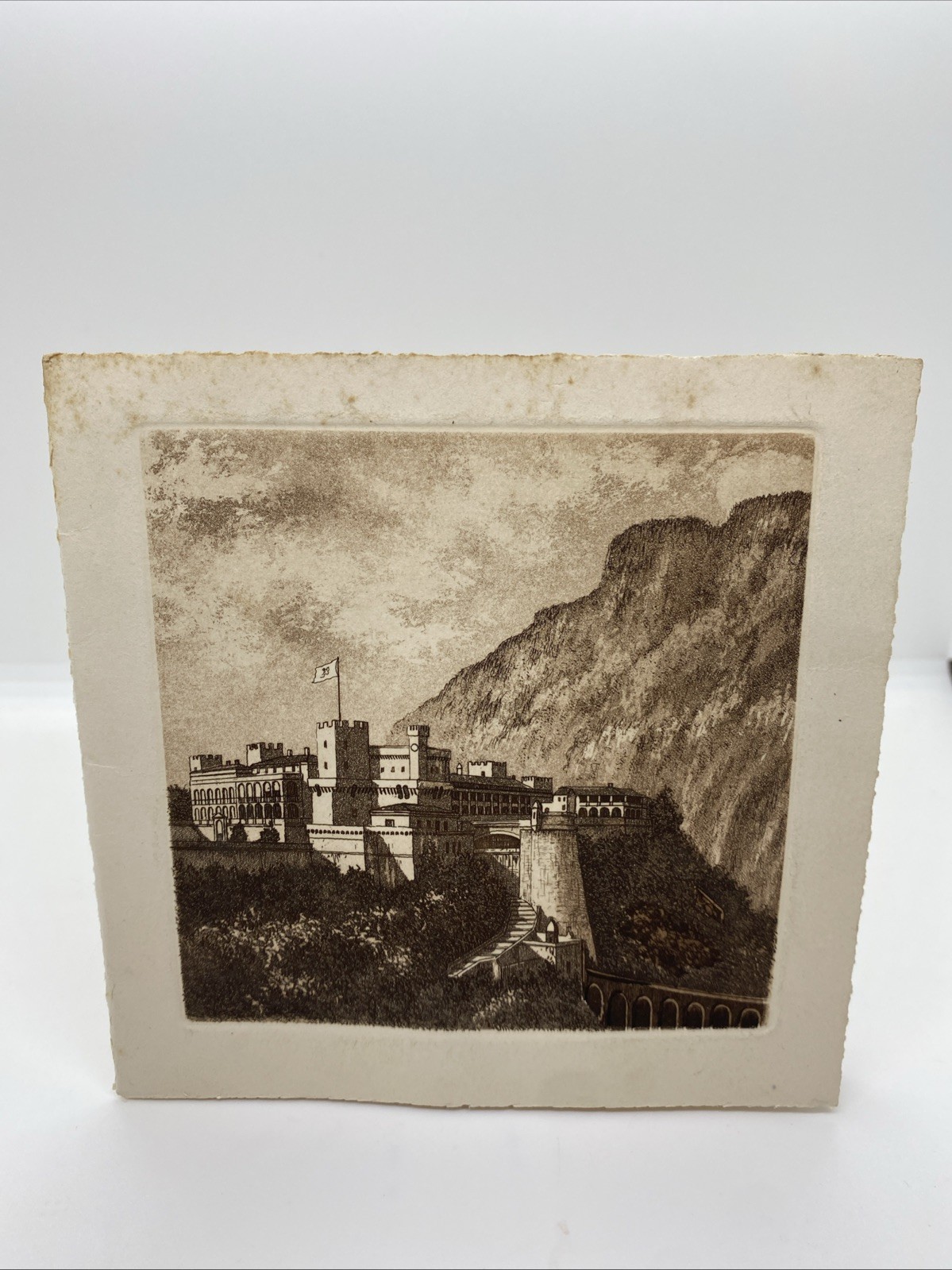 Vintage Prince & Princess of Monaco Christmas Card c.1965–1982 – Palace Issued