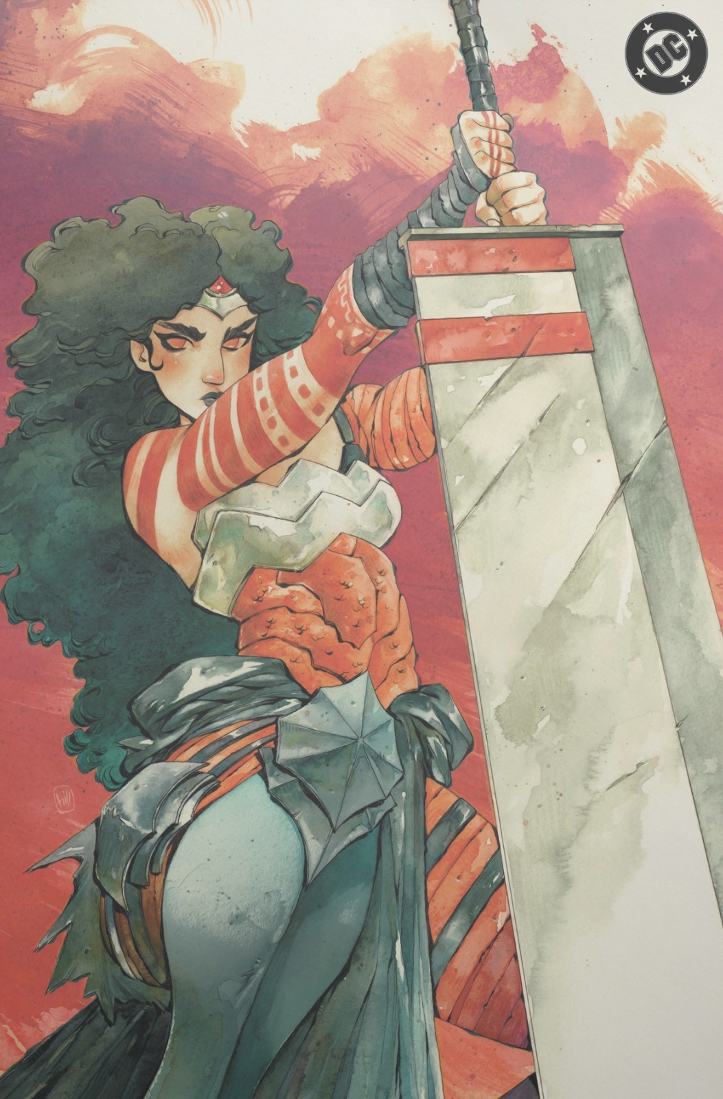 ABSOLUTE WONDER WOMAN #23 - CHUMA HILL FOIL VARIANT KNIGHT OF COMICS EXCLUSIVE L