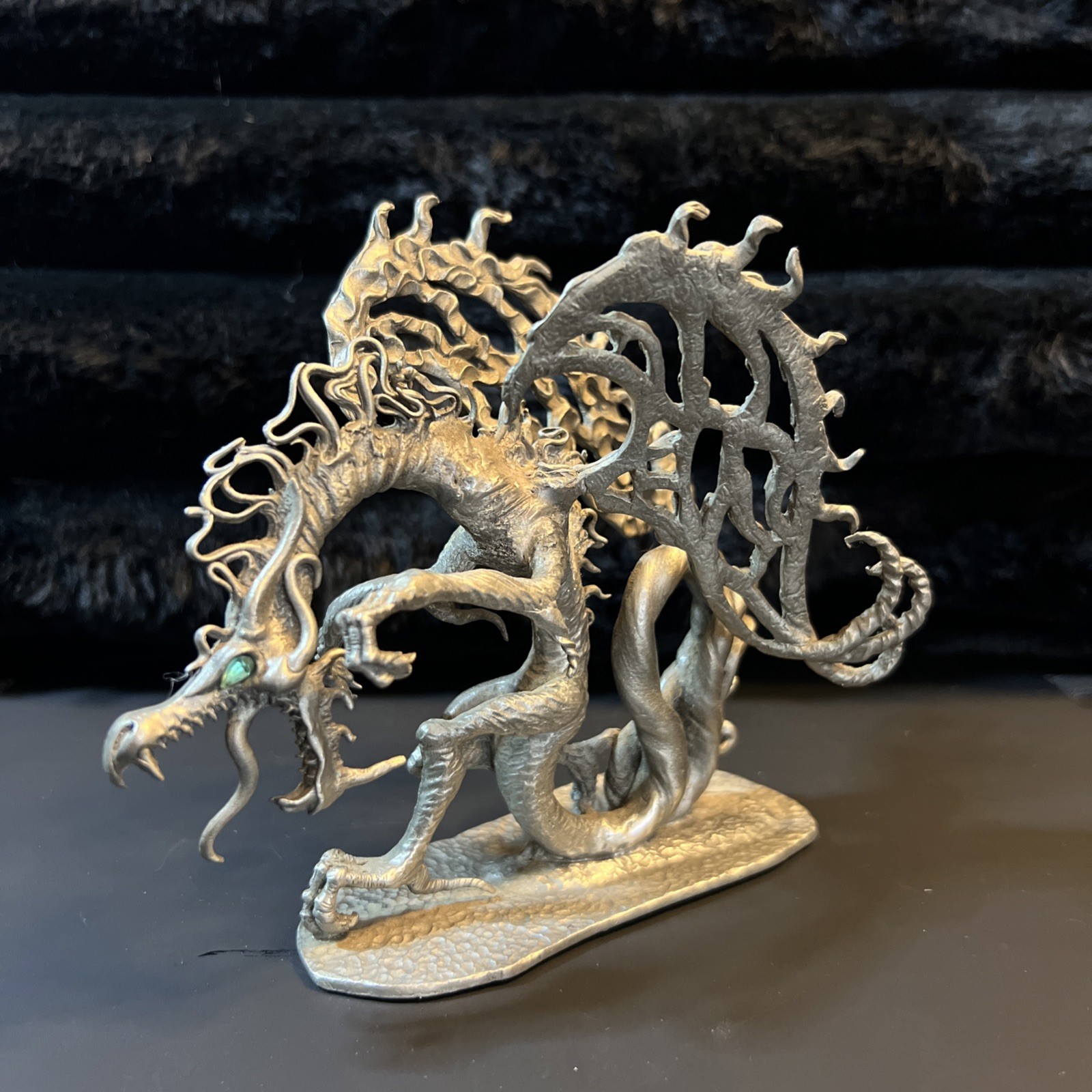 OOP Guthrie Rawcliffe Ral Partha Pewter Ghost Dragon Aqua Eyes Figurine 🔥💎