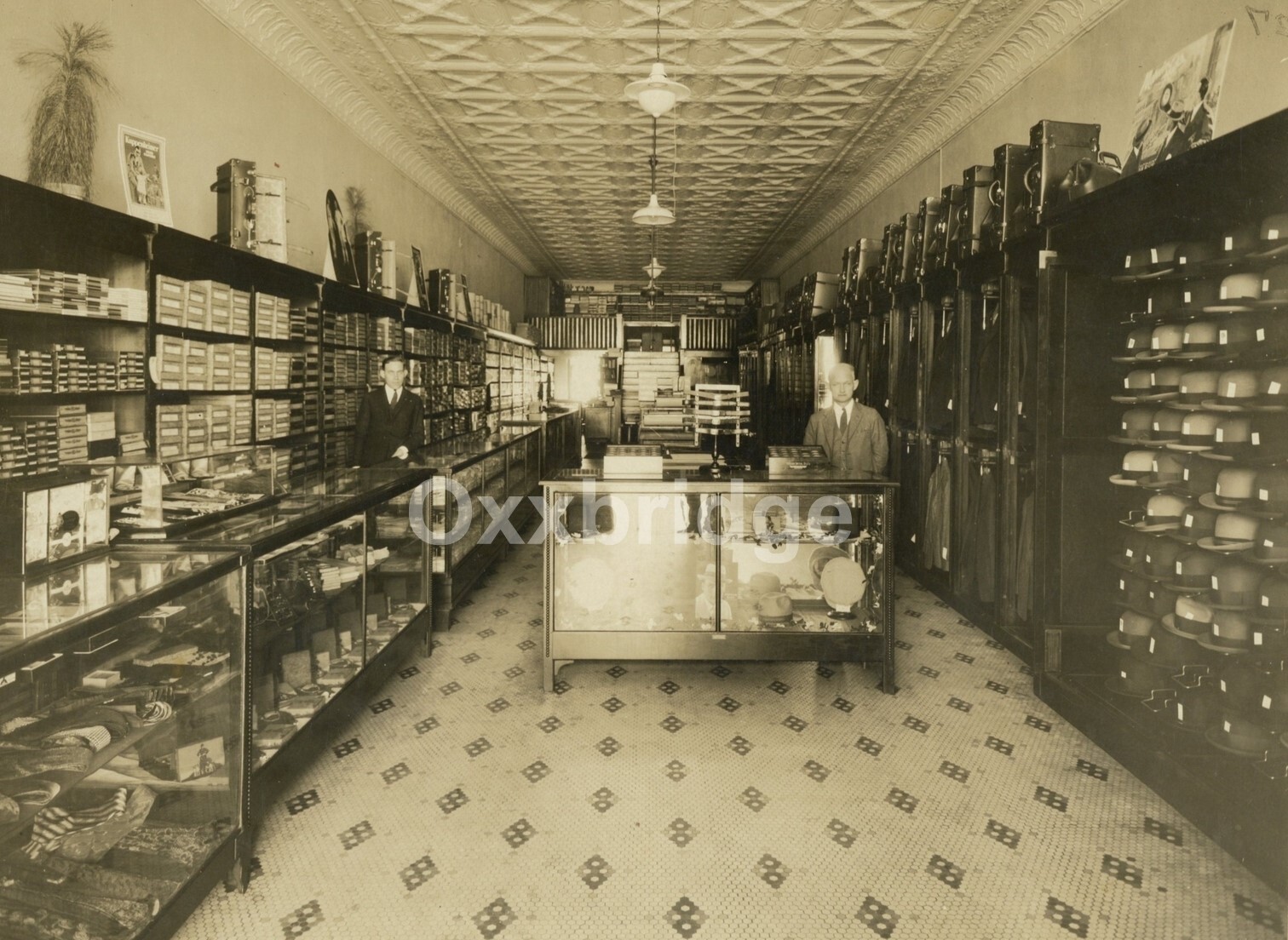 Vintage Fashion Store  1924 Luxury Clothier Photo Saville Row Men\'s Wear General