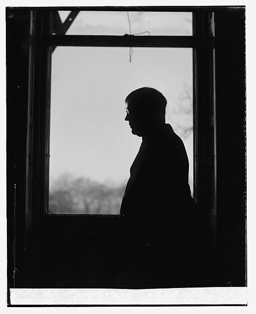 Photo:H.C. Wallace Silhouette Portrait 1924