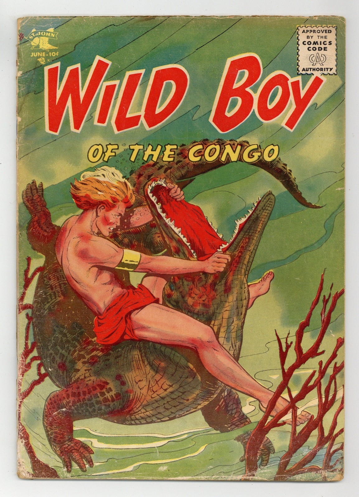 Wild Boy of the Congo #15 FR 1.0 1955