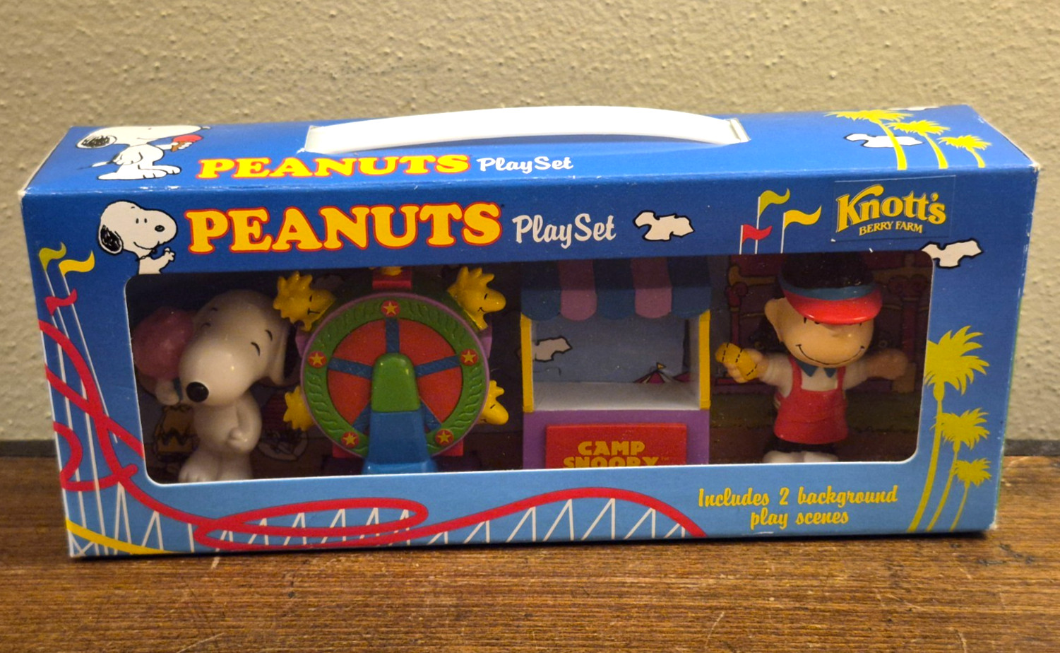 Peanuts Camp Snoopy Knott's Berry Farm Playset New in Box Peanuts Camp Snoopy Knott's Berry Farm Playset New in Box