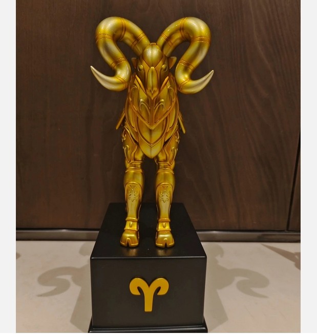 Zodiakos Studio Saint Seiya Aries Cloth Resin Model in stock 1/6 Scale H26.5cm