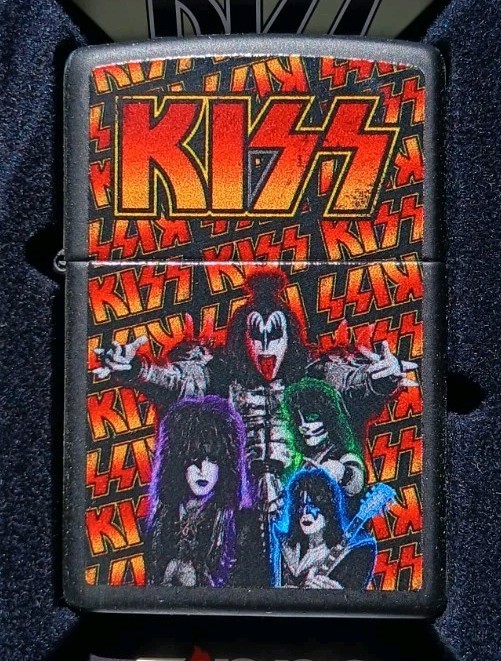 Kiss Zippo Lighter Dynasty Rock Logo Creatures Destroyer Rare Design Heavy Metal Kiss Zippo Lighter Dynasty Rock Logo Creatures Destroyer Rare Design Heavy Metal