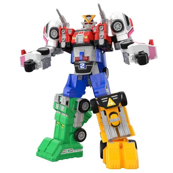 SMP VRV Robo Gekiso Sentai Carranger Power Rangers Turbo Rescue Megazord SMP VRV Robo Gekiso Sentai Carranger Power Rangers Turbo Rescue Megazord