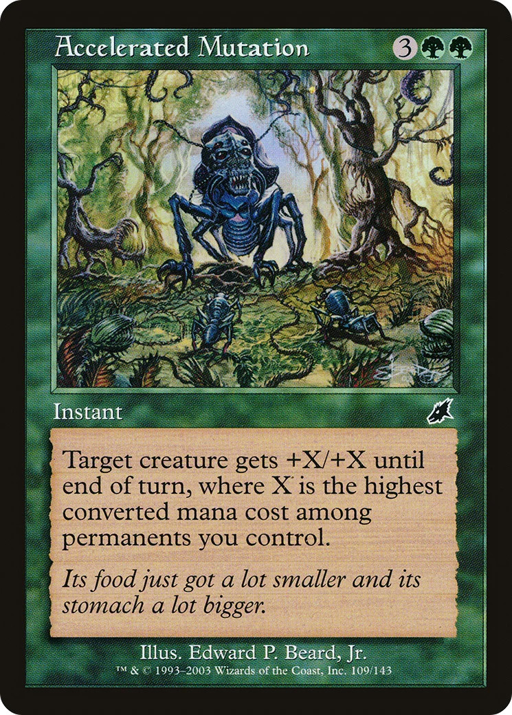 Accelerated Mutation [Scourge] Magic MTG
