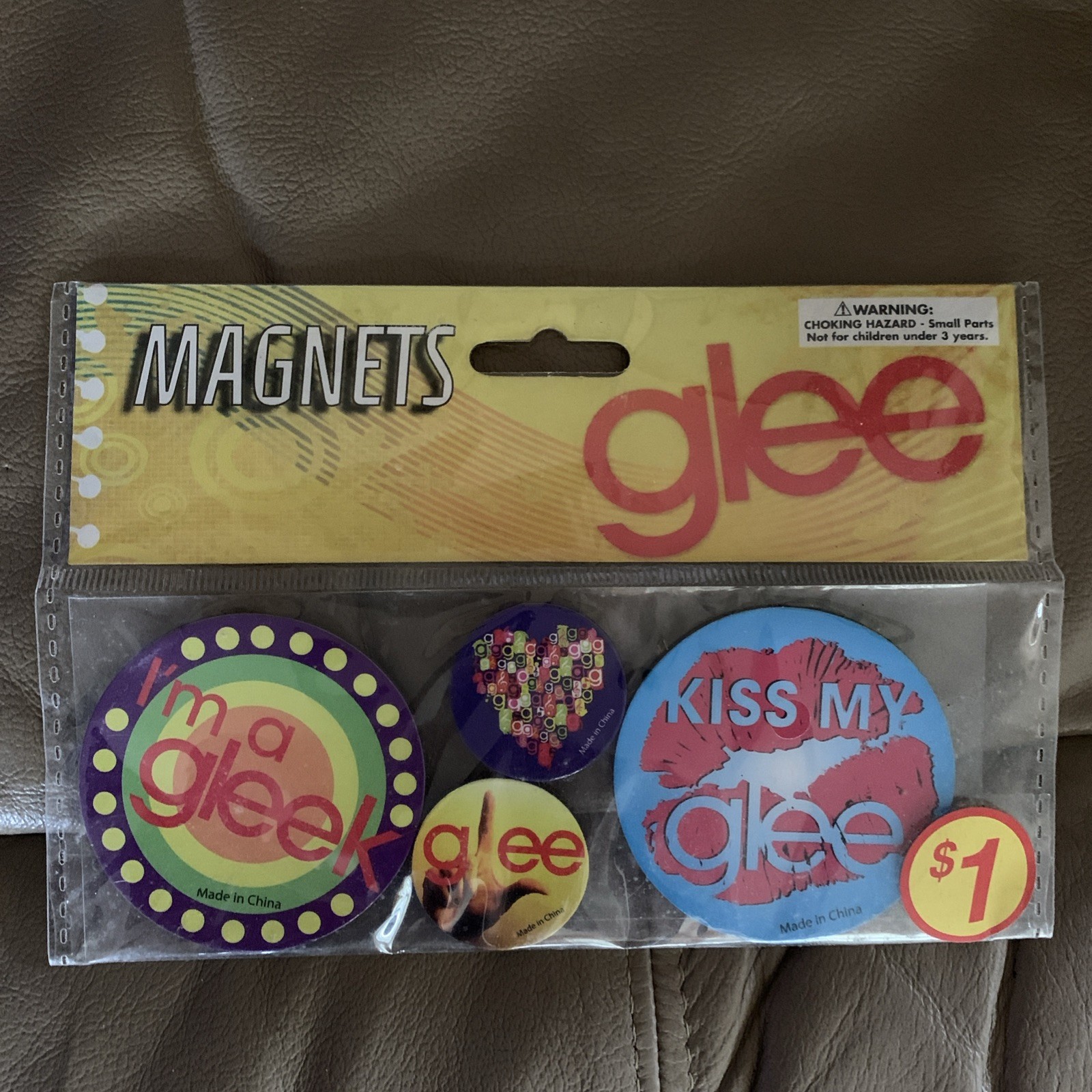 Collectible Glee Magnets - 4 Round