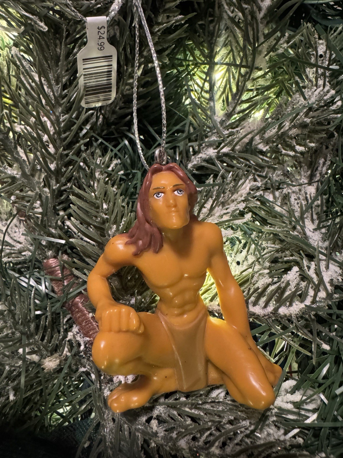 2026 Tarzan King of The Jungle (1999 Classic) Christmas Xmas Ornament, New w Tag