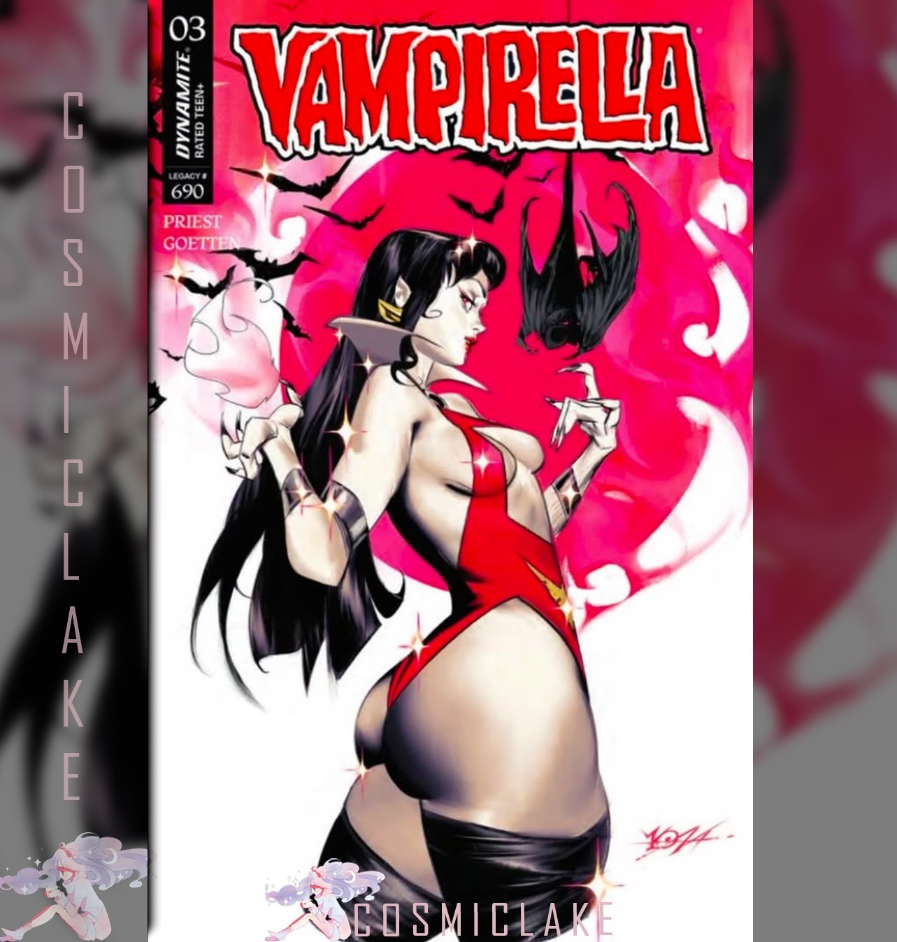 Vampirella #3 Yona Exclusive Variant Ltd 500 Presale 6/17 ☆