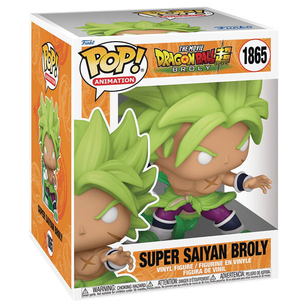 Funko POP #1865 Super Dragon Ball Super Broly Movie Super Saiyan Broly Figure