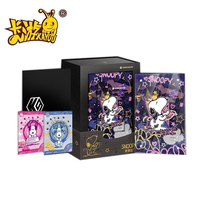 Kayou Snoopy Official Licensed Anime Collection Sealed TCG Trading Card Booster