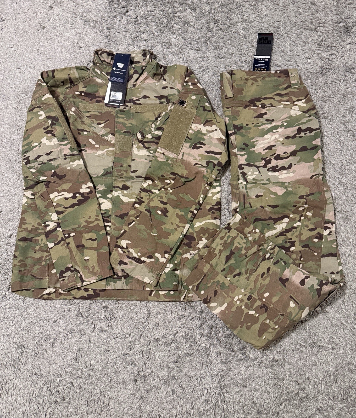 SET MASSIF 2-Piece FR Flight Suit Multicam XL/Regular(Jacket+ Pants)