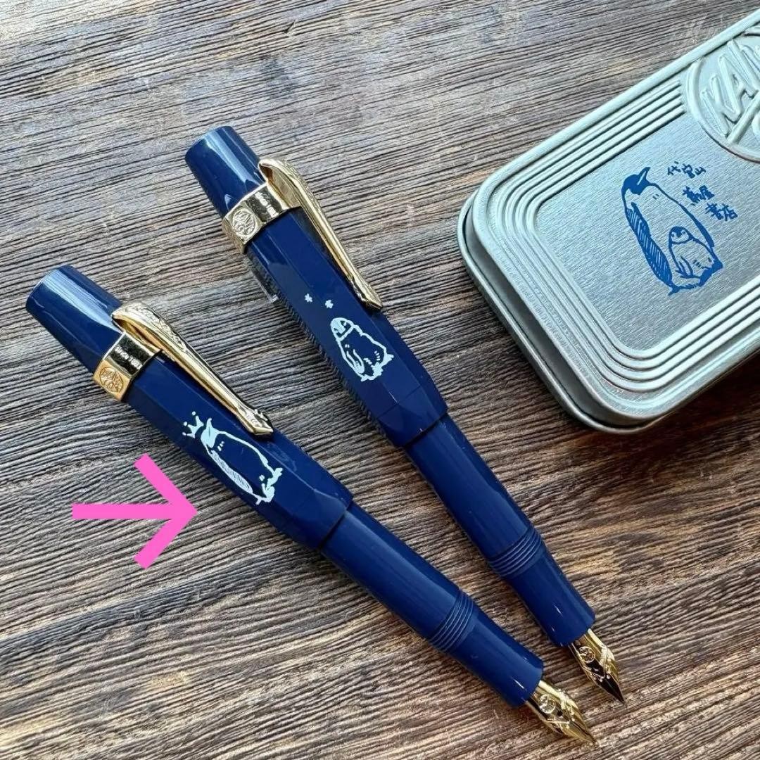 Daikanyama Tsutaya Limited Kaweco Kaweco Fountain Pen Emperor Penguin Navy