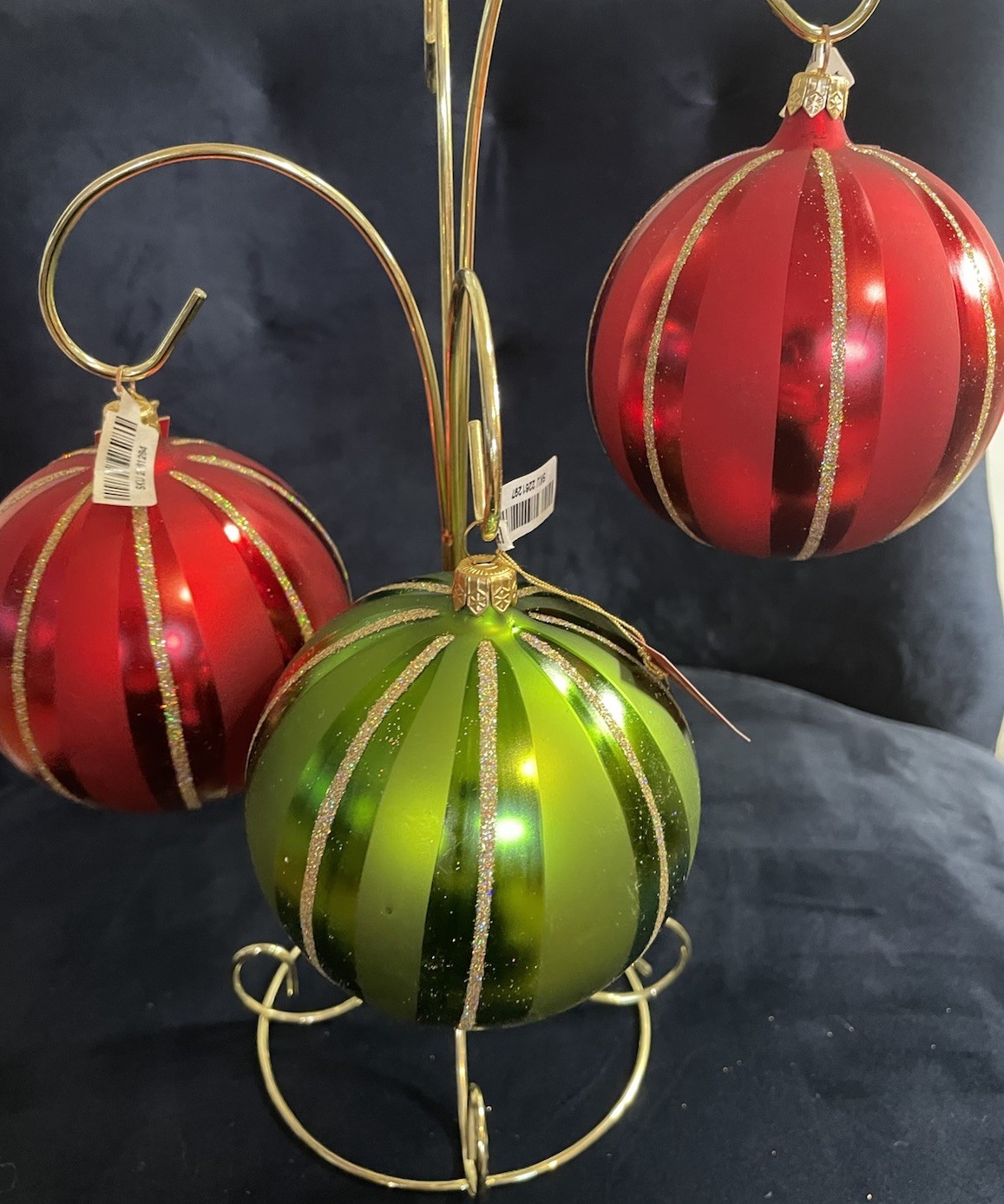 3 Pier 1 Ornaments New With Tags
