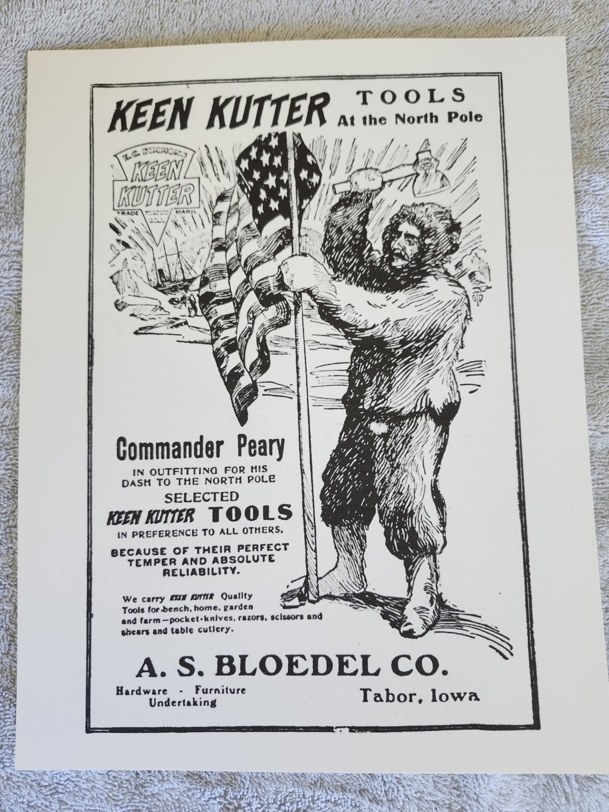 1910 Keen Kutter Tool Advertising 