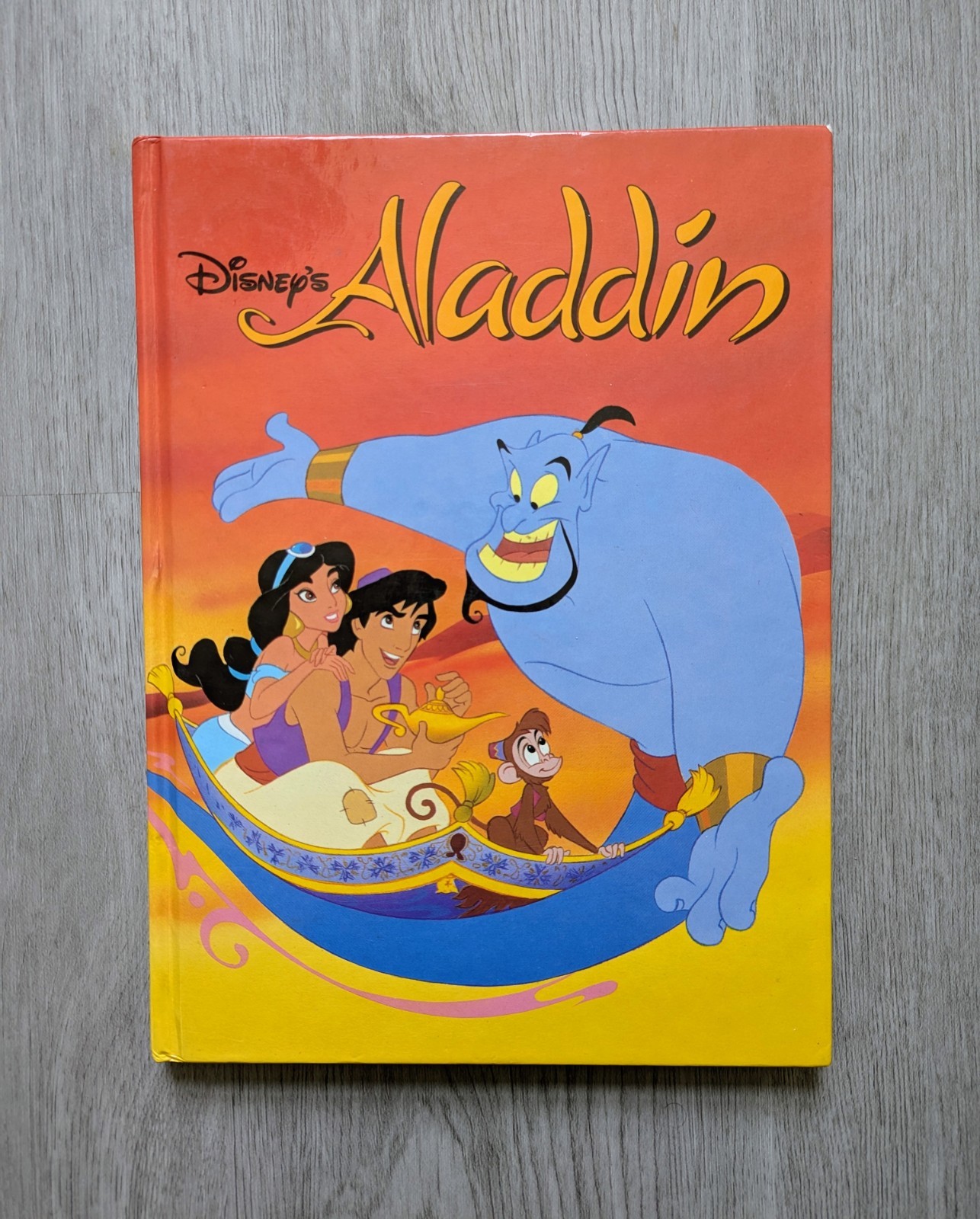 Disney Aladdin Disney Classic Series Hardcover Book 1992 Walt Disney Company