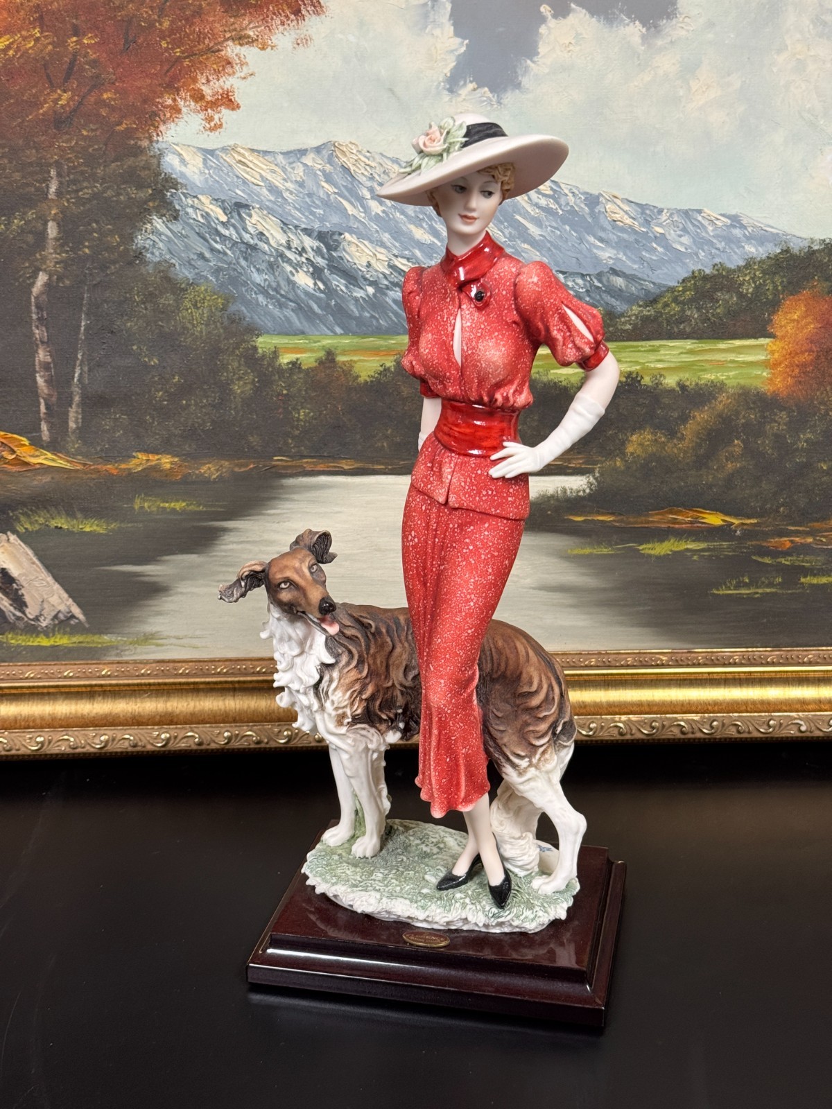 Amazing Capodimonte Giuseppe Armani Figure Natacha 0642C Statue Porcelain