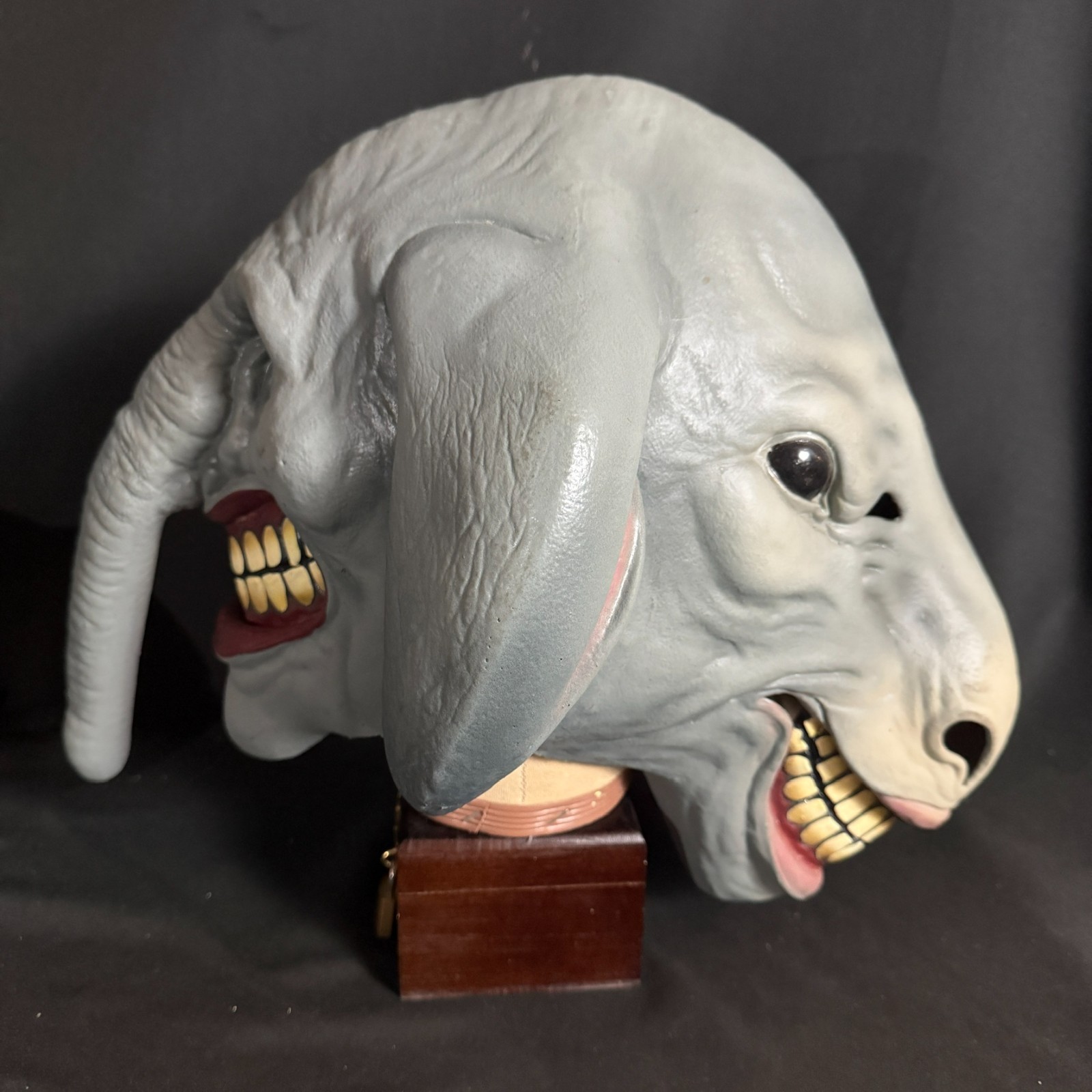 Vintage Distortions Unlimited D.C. Elephant Latex Mask DU Halloween Political