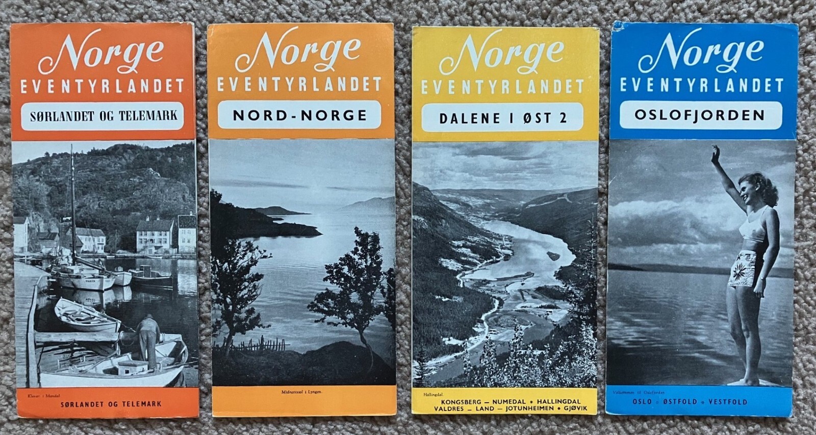 Vtg 1950's Norway Norge Travel Guides Vaca Brochure Lot of 4 Paper Ephemera Vtg 1950's Norway Norge Travel Guides Vaca Brochure Lot of 4 Paper Ephemera