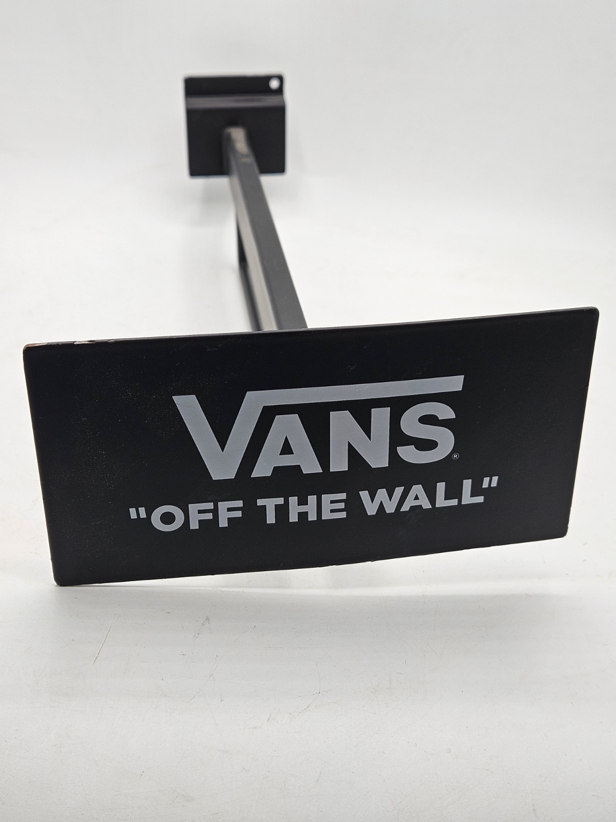 Vans Off The Wall Store Display Metal Rack Black And White Shoe Collector Rare