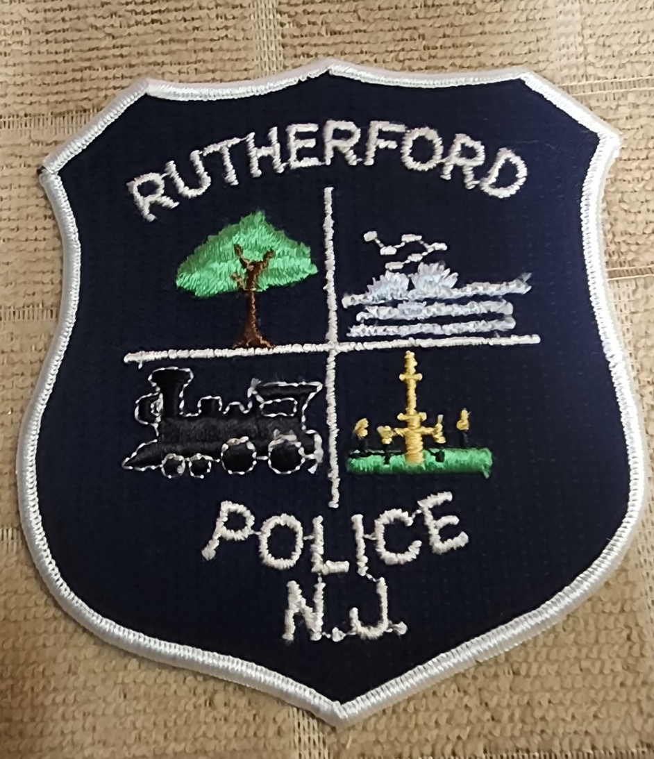 NJ Rutherford New Jersey  Police Department Shoulder Patch