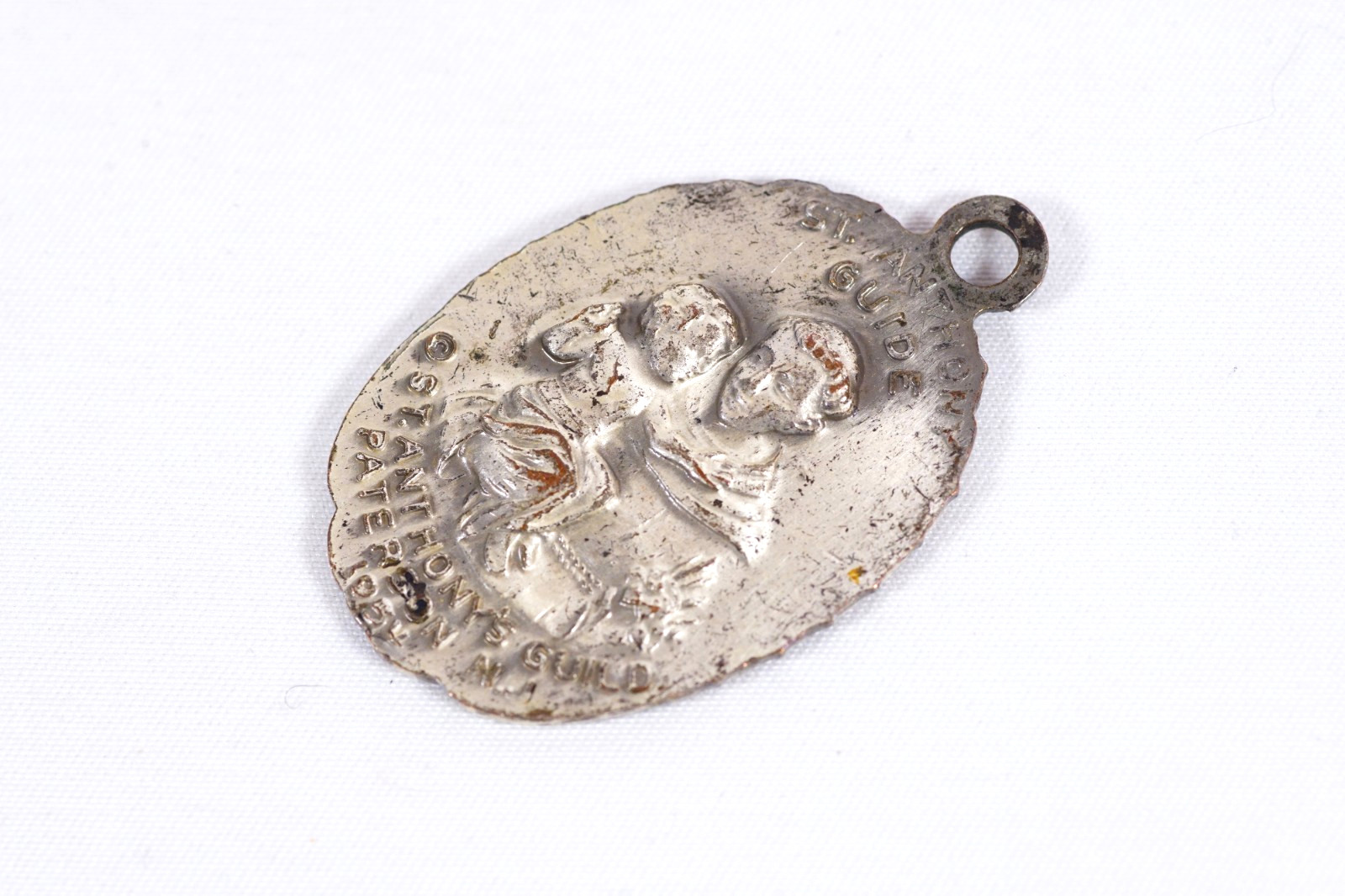 1954 St Anthony Guild Paterson New Jersey Religious Medal
