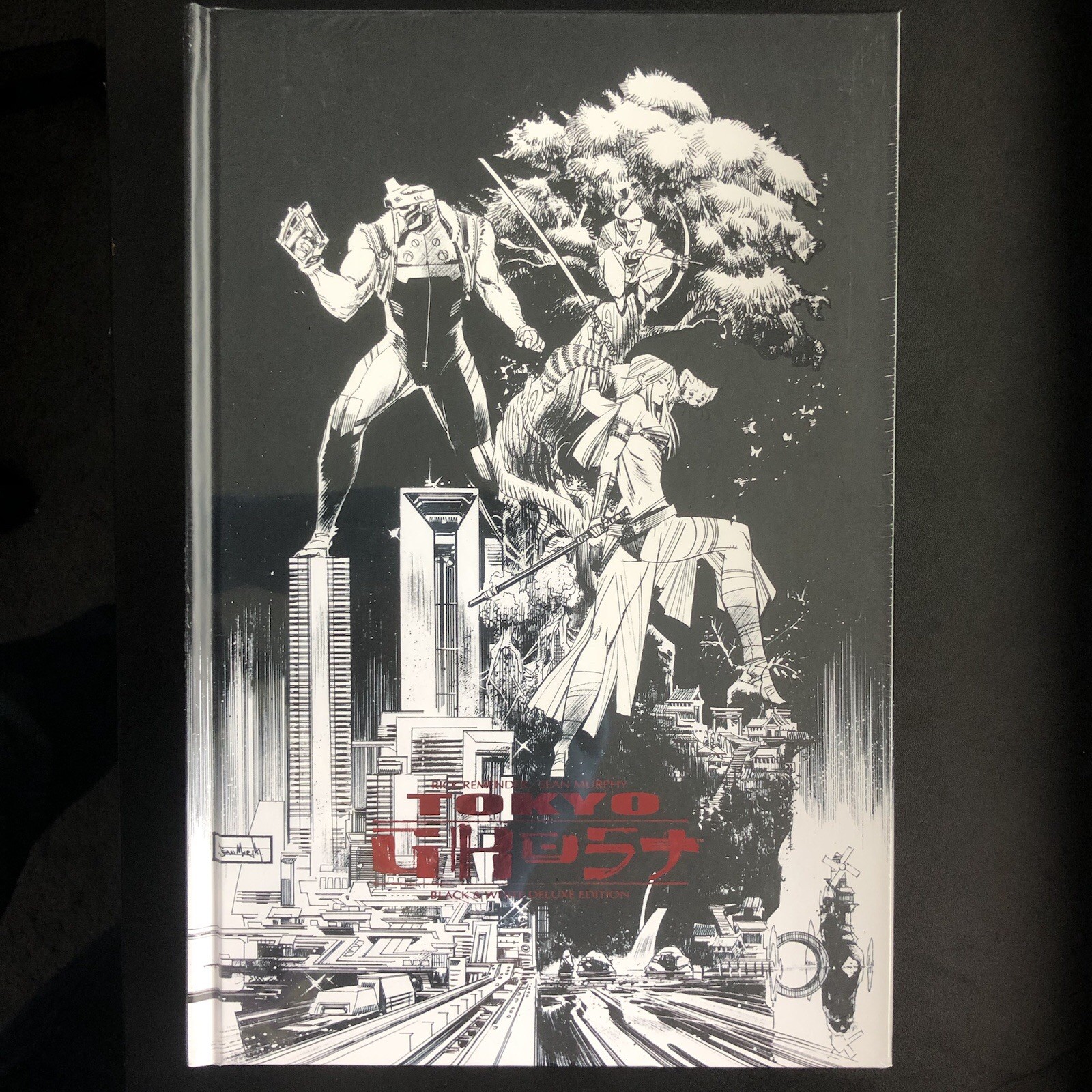 Tokyo Ghost B&W Deluxe Hardcover Edition Rick Remender Sean Murphy Kickstarter