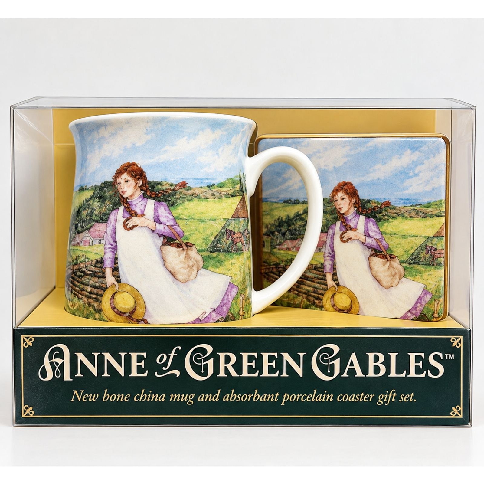 Anne of Green Gables Kindred Spirits Collection Mug & Coaster Gift Set