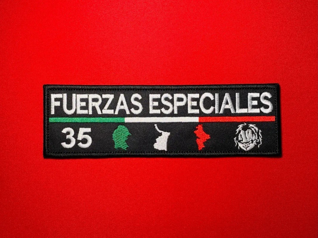CDN Los Chukys Fuerzas Especiales 35 Patch — Operativa 35 / Batallón 35