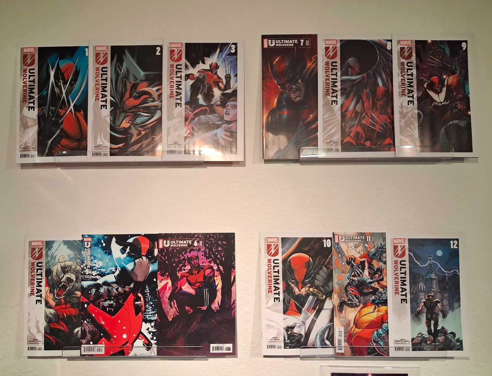 Marvel Comics Ultimate Wolverine Comic Book Lot Complete, 1st Prints, Variants Marvel Comics Ultimate Wolverine Comic Book Lot Complete, 1st Prints, Variants