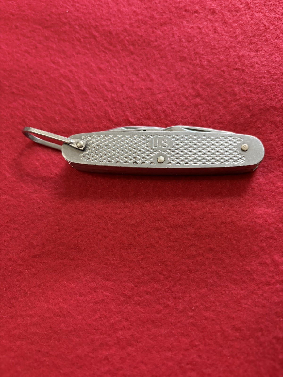 Vintage 1967 Imperial U.S. Vietnam Issued Military 4 Blade Pocket Knife