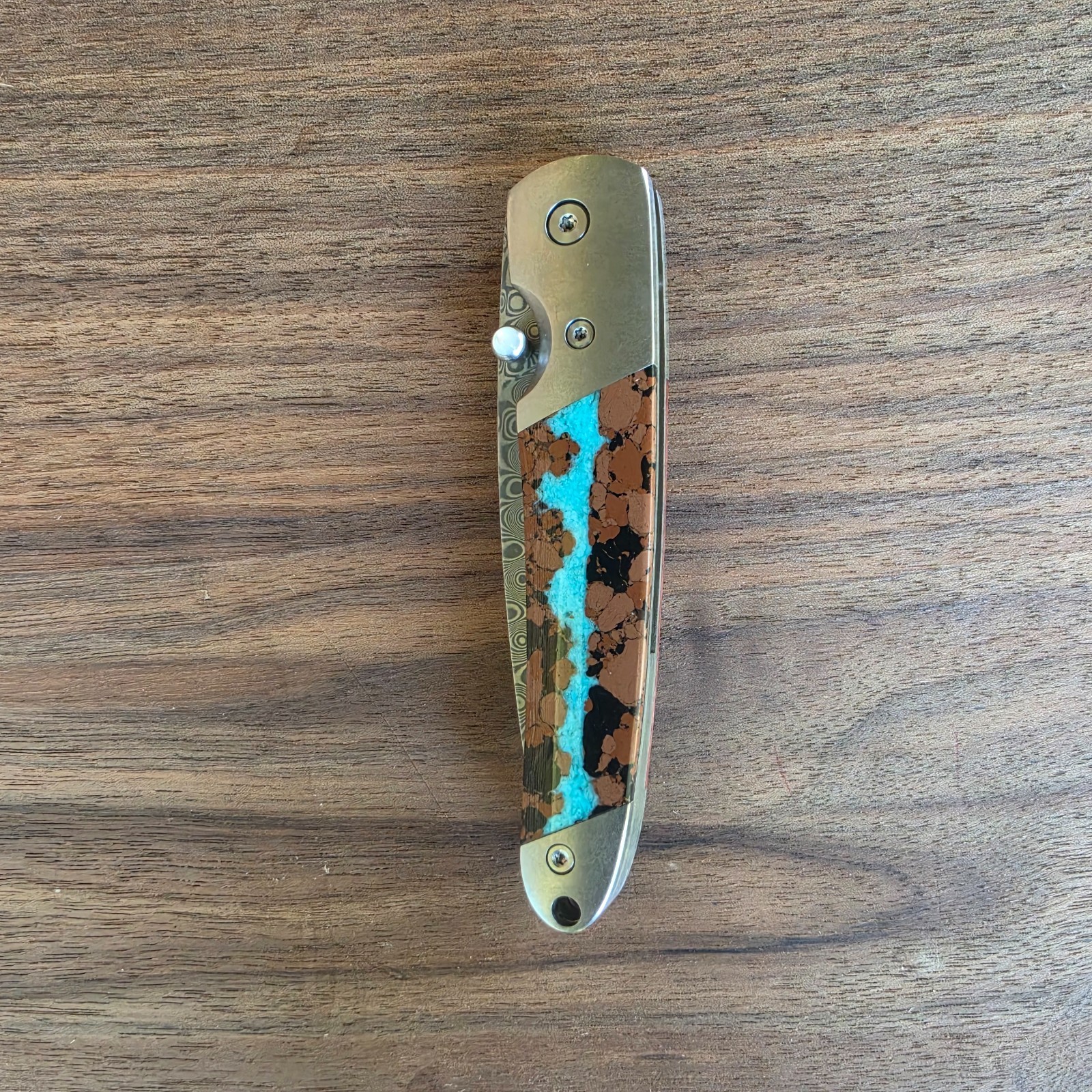 Vein Turquoise Damascus 4\