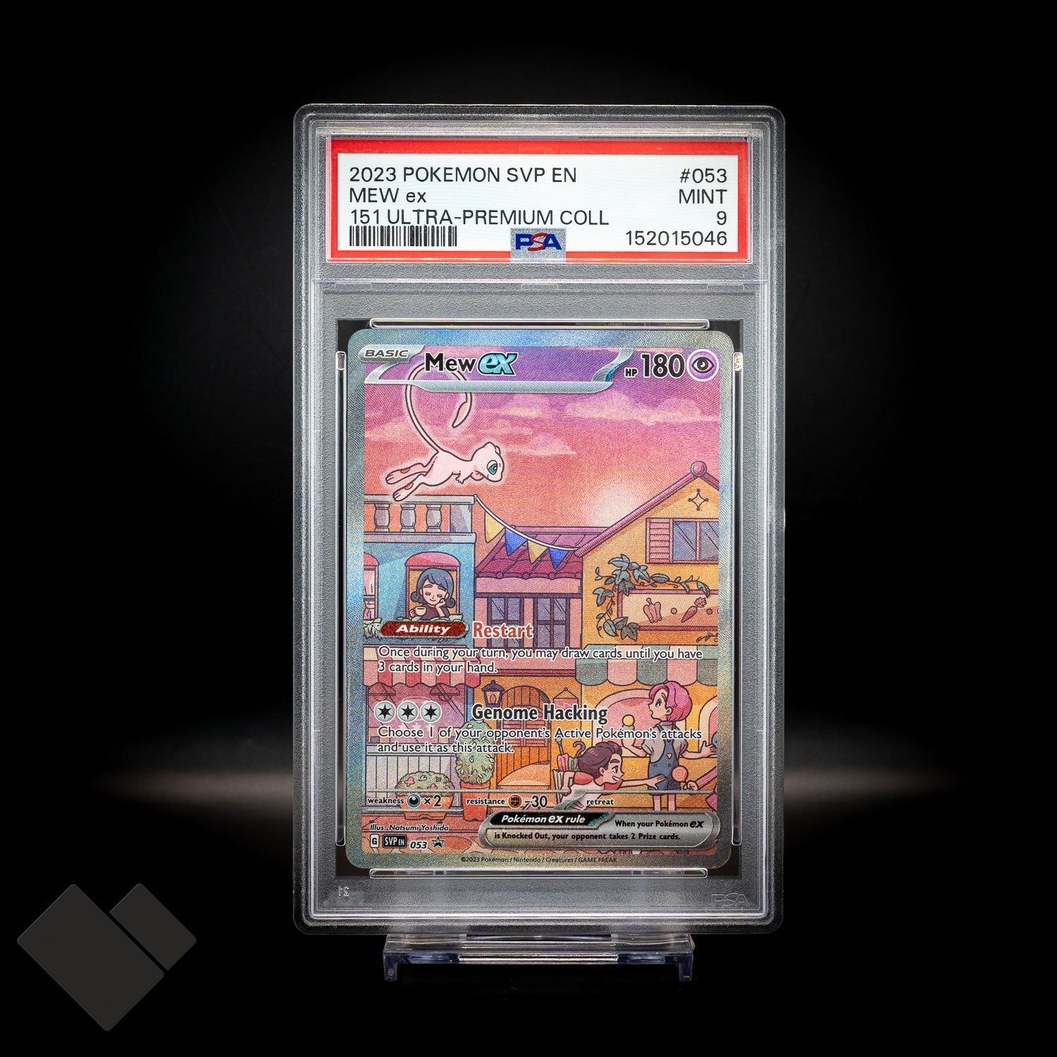 Mew ex SVP053 Black Star Promo - PSA 9 Mew ex SVP053 Black Star Promo - PSA 9