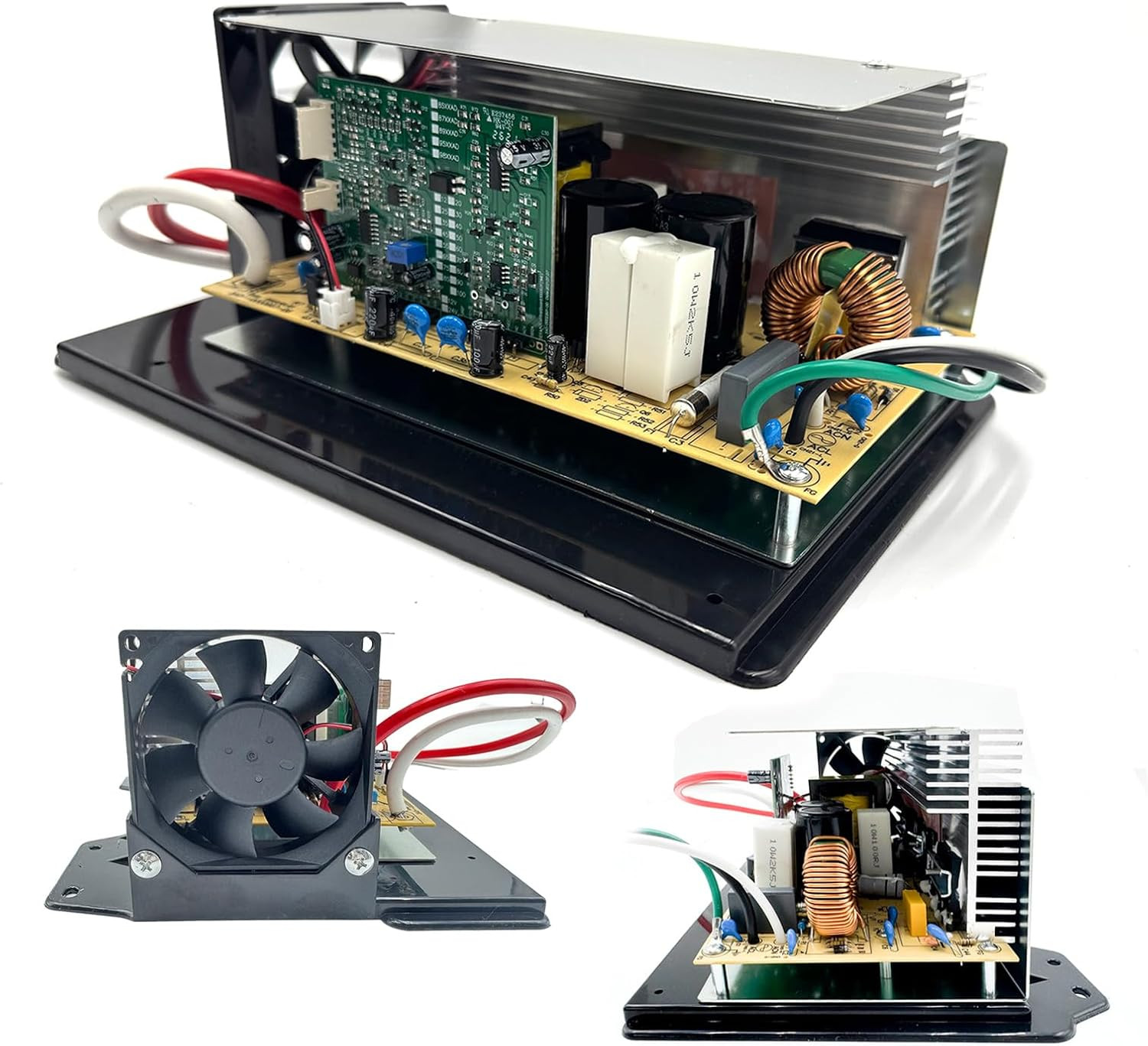 WF-8955-MBA 55-Amp Power Converter & Battery Charger for RV, 3-Stage Smart Maint