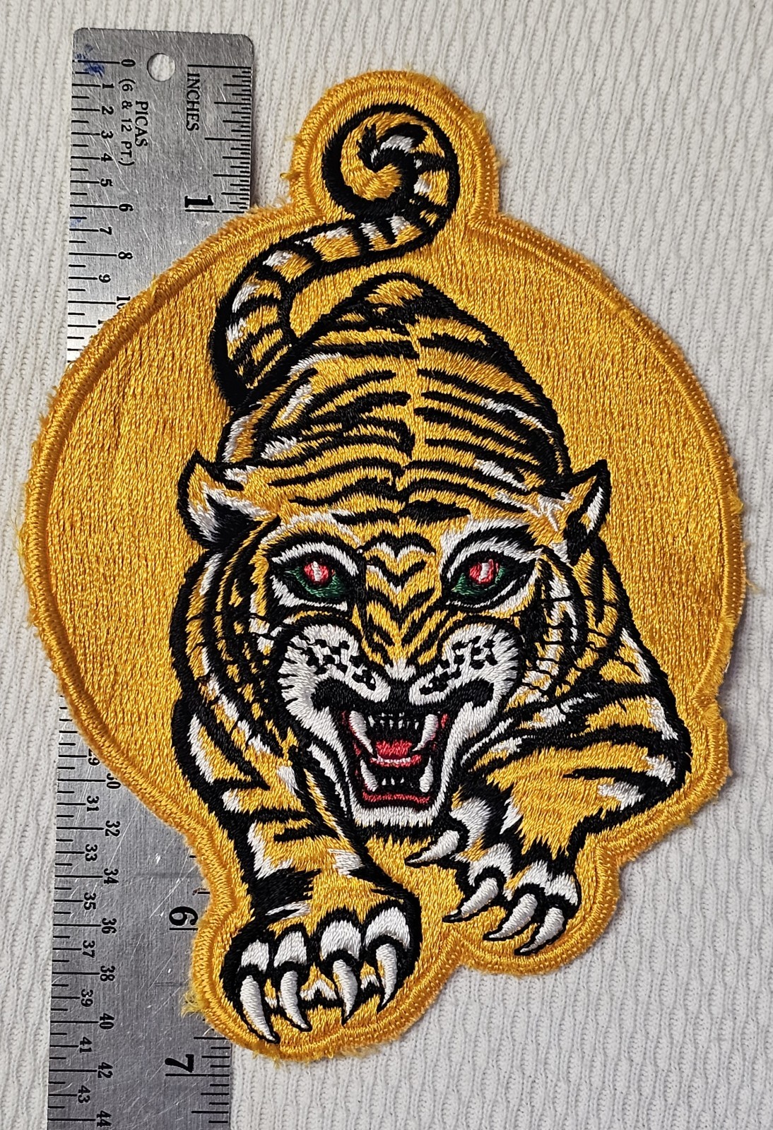 XL Vintage US Navy VA-65 Attack Tigers Squadron Patch Korea Era 5×7 XL Vintage US Navy VA-65 Attack Tigers Squadron Patch Korea Era 5×7