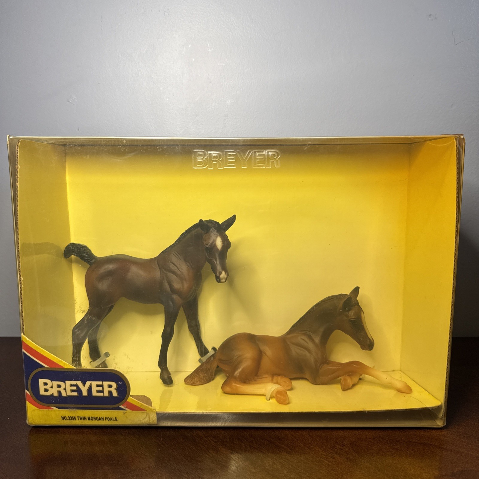 Breyer No. 3356 Twin Morgan Foals New In Box
