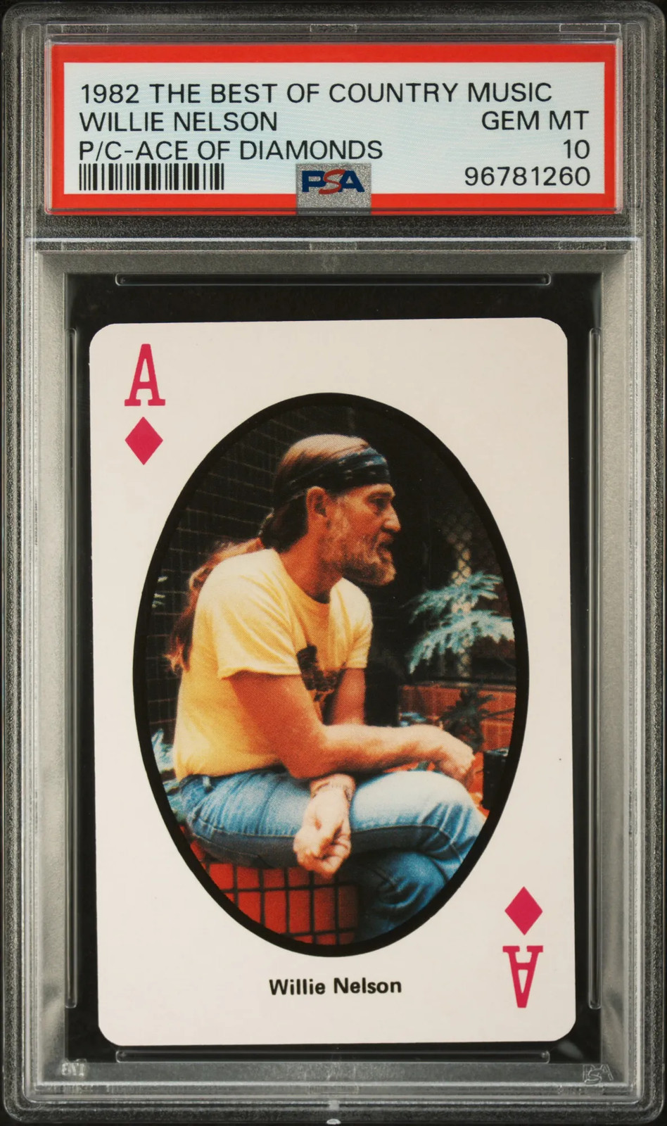 WILLIE NELSON 1982 The Best Of Country Music PSA 10 - POP 2