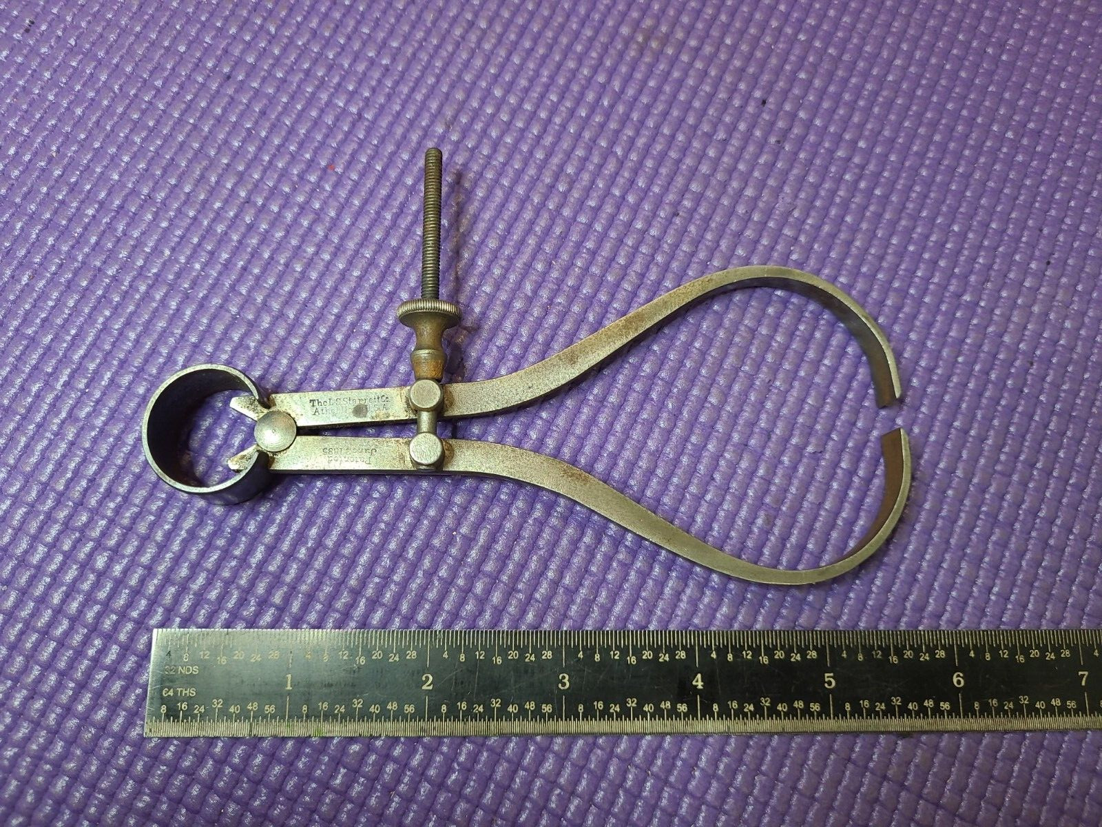 Starrett Thread Caliper  Pat. 1885