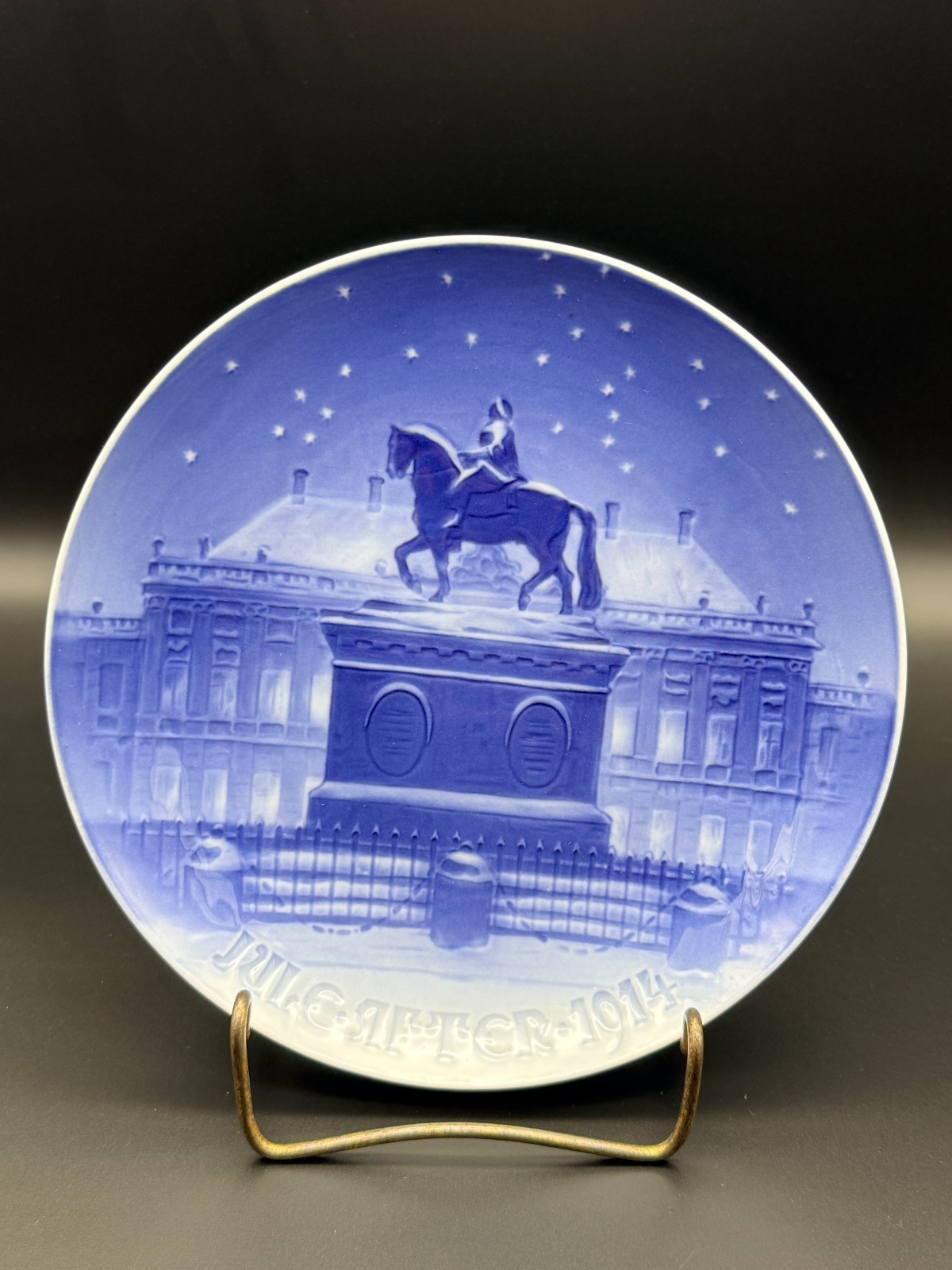 Bing & Grondahl Christmas plate 1914
