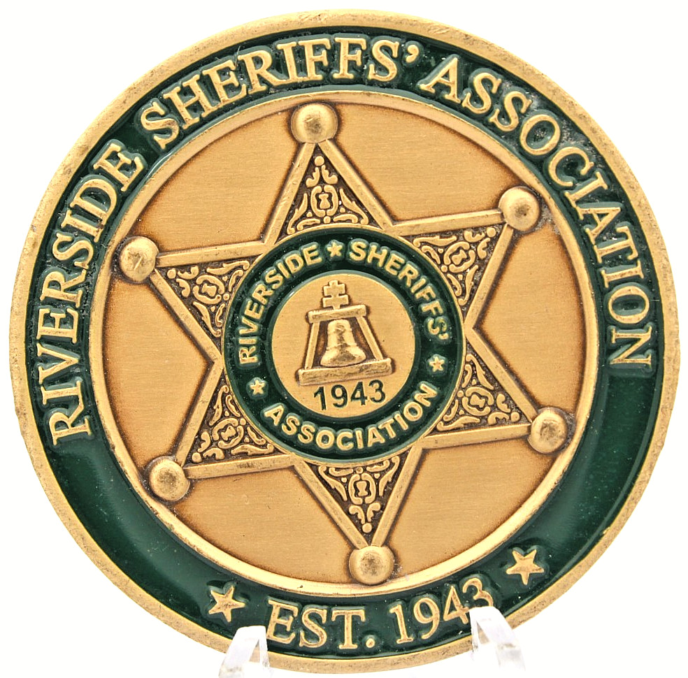 Riverside Sheriffs Association CRS Blythe Jail Annual Float Down Challenge Coin