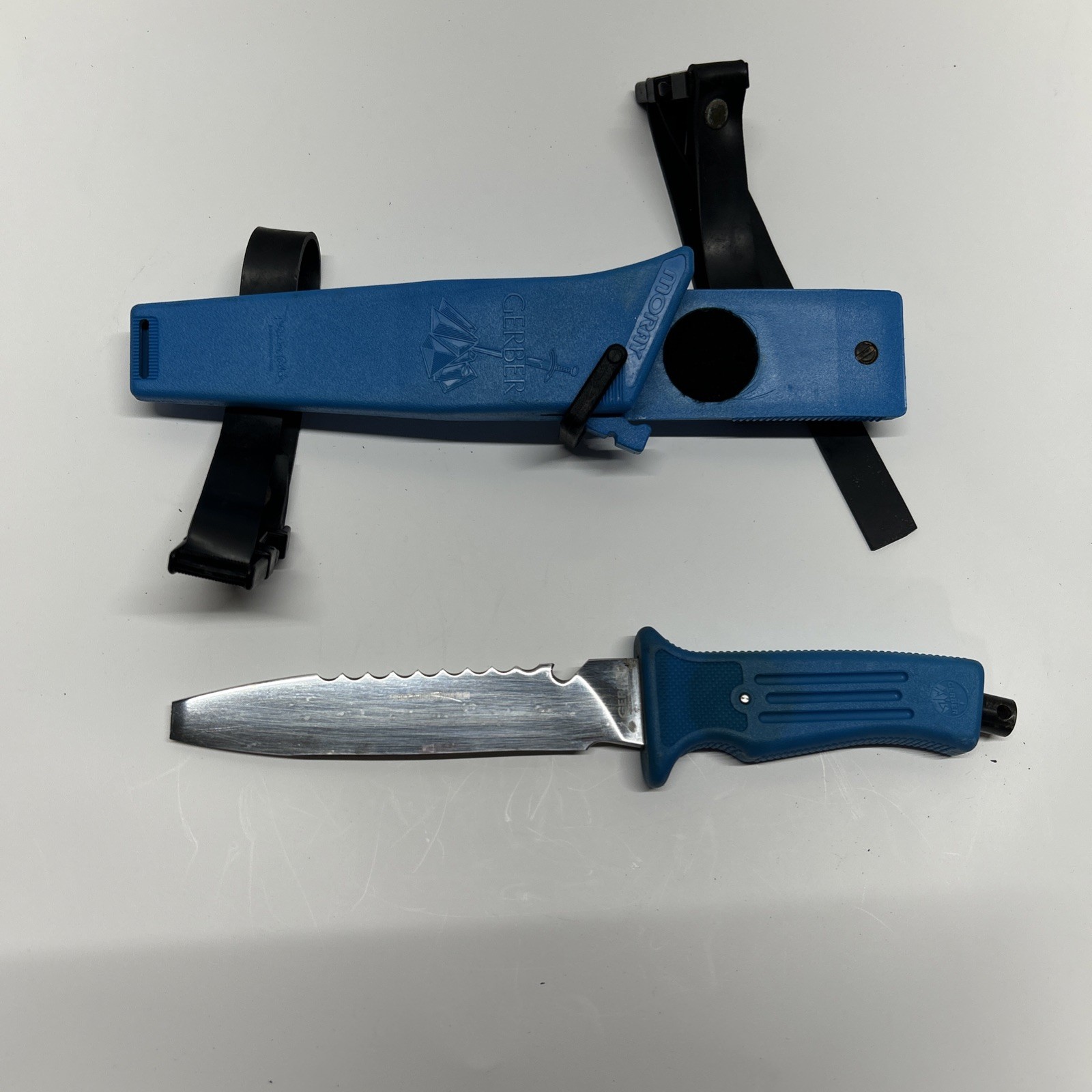 Vintage Gerber Moray First Edition Run Blackie Collins Dive Knife. Scuba Diving. Vintage Gerber Moray First Edition Run Blackie Collins Dive Knife. Scuba Diving.